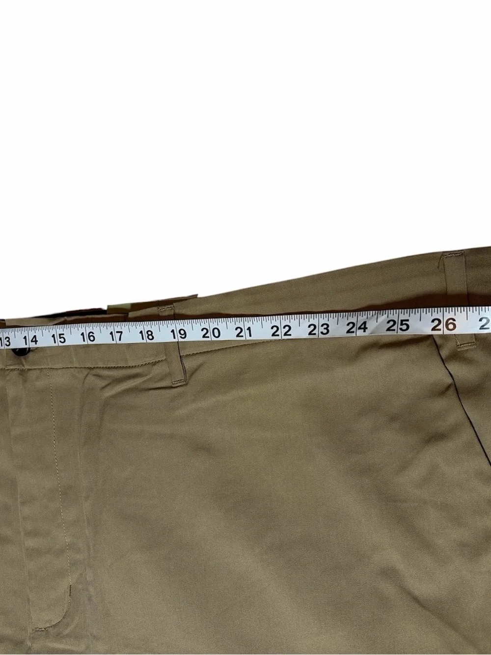Tan Chino Big Tall Pants Men's 56 x 30 Good Fellow Straight - Picture 10 of 11